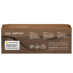 Картридж Patron Canon 067H Yellow Green Label (PN-067HYGL) - мініатюра 3