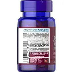 Жирні кислоти Puritan's Pride Red Krill Oil 1000 mg 30 капсул - мініатюра 3