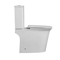 Унітаз-компакт Mixxus Wave-0405-R 630x350x795 мм, Rimless MI6694, Білий - мініатюра 10