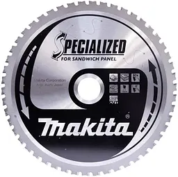Диск пиляльний для сендвіч панелей 270х30 мм 60T Makita Specialized for sandwich panel B-17681