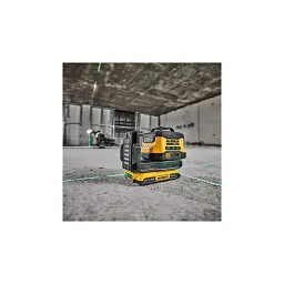 Лазерний нівелір DeWALT 18В XR Li-Ion, зелений промінь, 2Ah, ЗУ, кейс (DCLE34031D1) - мініатюра 2