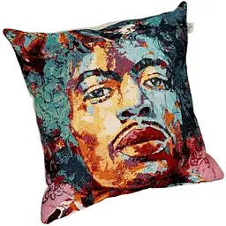 Подушка декоративна гобеленова 45х45 см JIMI (029982)