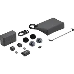 Набір - бездротова мікрофонна радіосистема для смартфона камери DJI Mic Mini 2TX + 1RX + Charging Case (CP.RN.00000433.01) - мініатюра 6