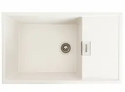 Кухонна мийка Platinum 8650 DIAMOND матова білосніжна (SP000039163)