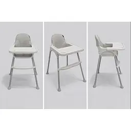 Стілець 2 в 1 для годування дитини VELANO Basic, white - мініатюра 2
