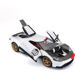 Ігрова автомодель Maisto 2021 Ford GT Heritage 1:18 (31390 white) - мініатюра 10