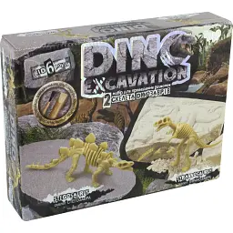 Набір для розкопок DINO EXCAVATION Динозаври DEX-01-04,05,06 Різнокольоровий shop (2000099984258)