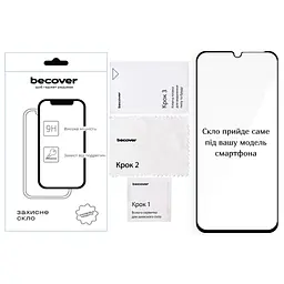 Скло захисне BeCover Poco C85 4G Black (714366) - мініатюра 3