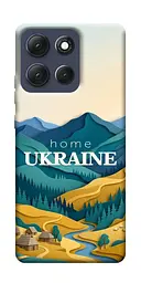 TPU чохол Demsky Ukraine home для Motorola Moto G86 Power