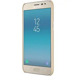 Чохол-накладка Nillkin Super Frosted Shield Samsung Galaxy J2 2018 J250 Gold - мініатюра 3
