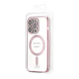 Чохол Ductil Metallic Edge with MagSafe (Protected Camera & Lens) iPhone 14 Pro Pink - мініатюра 2