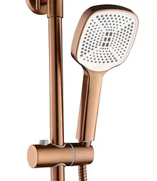 Душова система з виливом Rea Storm brushed copper REA-P3000 - мініатюра 5