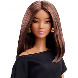 Лялька Barbie Signature Basics №1 брюнетка з каре (JBH72) - мініатюра 7