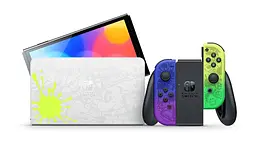 Портативна ігрова консоль Nintendo Switch OLED Model Splatoon 3 Edition - мініатюра 3