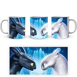 Кухоль GeekLand How to Train Your Dragon Як приборкати дракона HTD 02 330 мл білий - мініатюра 4