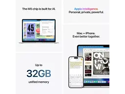 Ноутбук Apple MacBook Air 15 2026 M5/10CPU/10GPU/32GB/512GB Starlight (Z1LT000RE) - мініатюра 4