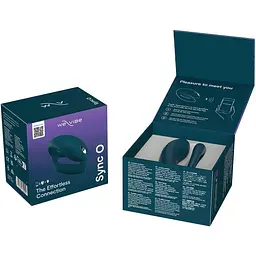 Смарт-вібратор для пар We-Vibe Sync O Velvet Green - мініатюра 9