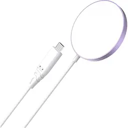 Бездротовий зарядний пристрій Choetech T518-F-PK Wireless Magenetic Charger Pink [101516]