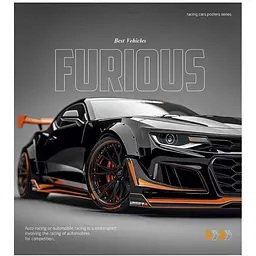 Зошит загальний Школярик на скобі у клітинку 96 аркушів Cars posters-2 (096-3572K)  
