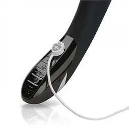 Вібратор Mystim Sizzling Simon eStim з електростимуляцією, 17х4 см., чорний - мініатюра 2