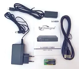 Супутниковий комбінований ресивер Sat-Integral S-1432 Combo HD Dolby Digital - мініатюра 6