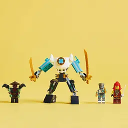 Конструктор LEGO Ninjago Бойовий костюм-робот Зейна 92 деталі (71827) - мініатюра 6