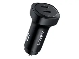 Автомобільний зарядний пристрій Acefast B2 Fast Charge Car Charger 72 W Black (AFB2B)