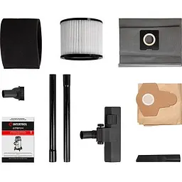 Пилосос промисловий Intertool WT-1430 [137079] - мініатюра 6