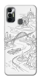 TPU чохол Demsky Dnipro spirit для TECNO Spark 7