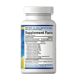 Пробіотики і пребіотики Puritan's Pride Probiotic 10 with Vitamin D 60 капсул - мініатюра 2