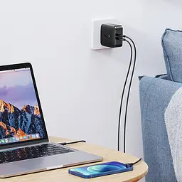 Зарядний пристрій Ugreen CD216 PD Fast Charger чорний (70867) - мініатюра 3