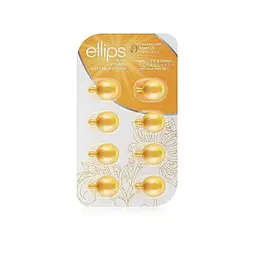 Вітаміни-олія для волосся Розкішне сяйво з олією Алое Вера Ellips 8 шт
