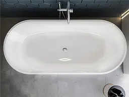 Ванна Miraggio Sena 1800x800 глянсова 0000936 Білий - мініатюра 6