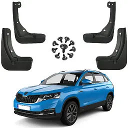 Бризковики для Skoda Kamiq 2019- Комплект 4 шт (BSKKM1821)