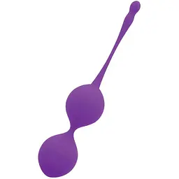 Вагінальні кульки Pleasures Premium Love Balls 17,3 см (фіолетовий)