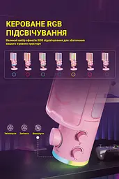 Мікрофон Fifine Pink конденсаторний USB (TAM6P) - мініатюра 13