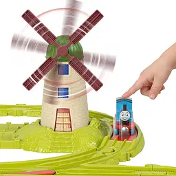 Залізничний трек Fisher-Price Томас і друзі Депо Тідмут із паровозиком Томасом і вертольотом Гарольдом (JLL36) - мініатюра 7