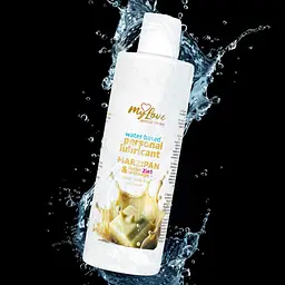 Лубрикант MyLove Aroma Series IntimMassage 2in1 Marzipan, 300 мл - мініатюра 3