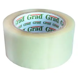 Стрічка клейка прозора 45мм×150м 38мкм GRAD (8401035)