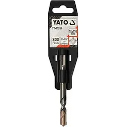 Свердло по залізобетону Yato SDS+ Premium Х-тип Ø=10х110 мм 4 різальні пруги (YT-41934) - мініатюра 5
