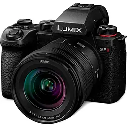 Бездзеркальний фотоапарат Panasonic Lumix S DC-S5 II Kit S 20-60mm f/3.5-5.6 (DC-S5M2KEE) [103845] - мініатюра 3