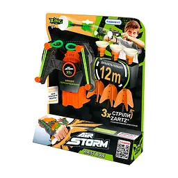 Іграшковий лук на зап'ясток Zing Air Storm Wrist Bow, помаранчевий (AS140O) - мініатюра 6