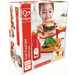 Іграшкові продукти Hape Фаст-фуд (E3160) - мініатюра 5