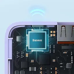 УМБ Baseus Airpow 20000mAh QC+PD 20W Purple (P10022804513-00) - мініатюра 8