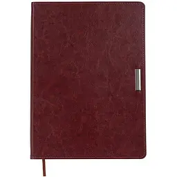 Щоденник недатований Buromax Salerno L2U А4 штучна шкіра 336 сторінок коричневий (BM.20990-25)
