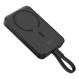 Універсальна мобільна батарея Baseus Magnetic Mini 10000mAh, 30W Black (P1002210B113-00) - мініатюра 3