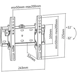 Кріплення для телевізора Gembird WM-42T-02 [133638] - мініатюра 5