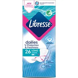 Прокладки гігієнічні Libresse Dailies Protect Long 26 шт. - мініатюра 2