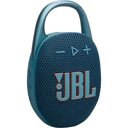 Портативна акустика JBL Clip 5 із кліпсою бездротова синя (JBLCLIP5BLU) - мініатюра 5