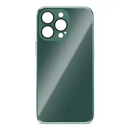 Чехол-накладка для Apple iPhone 13 Pro, Replica MagSafe, зеленый, противоударный защитный чехол с магнитным кольцом MagSafe, защита всего корпуса, TPU+PC, зеркальный, выступающий бортик вокруг экрана, ArmorStandart (ARM76188)